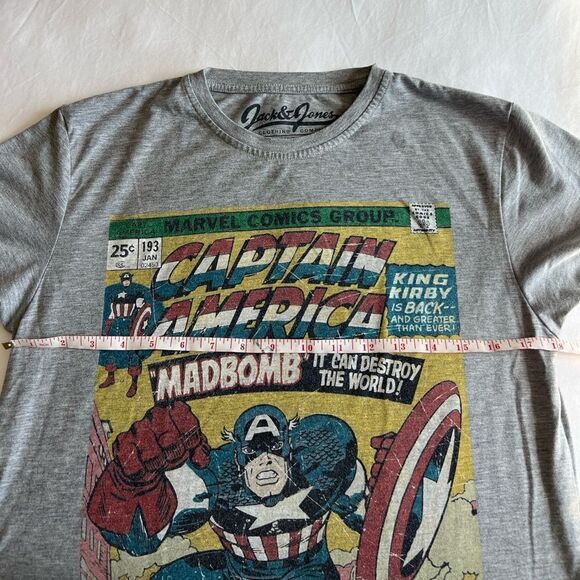 Jack & Jones Captain America Tee - Picture 4 of 6